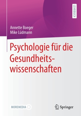 Cover Boeger und Lüdmann Psychologie für die Gesundheitswissenschaften